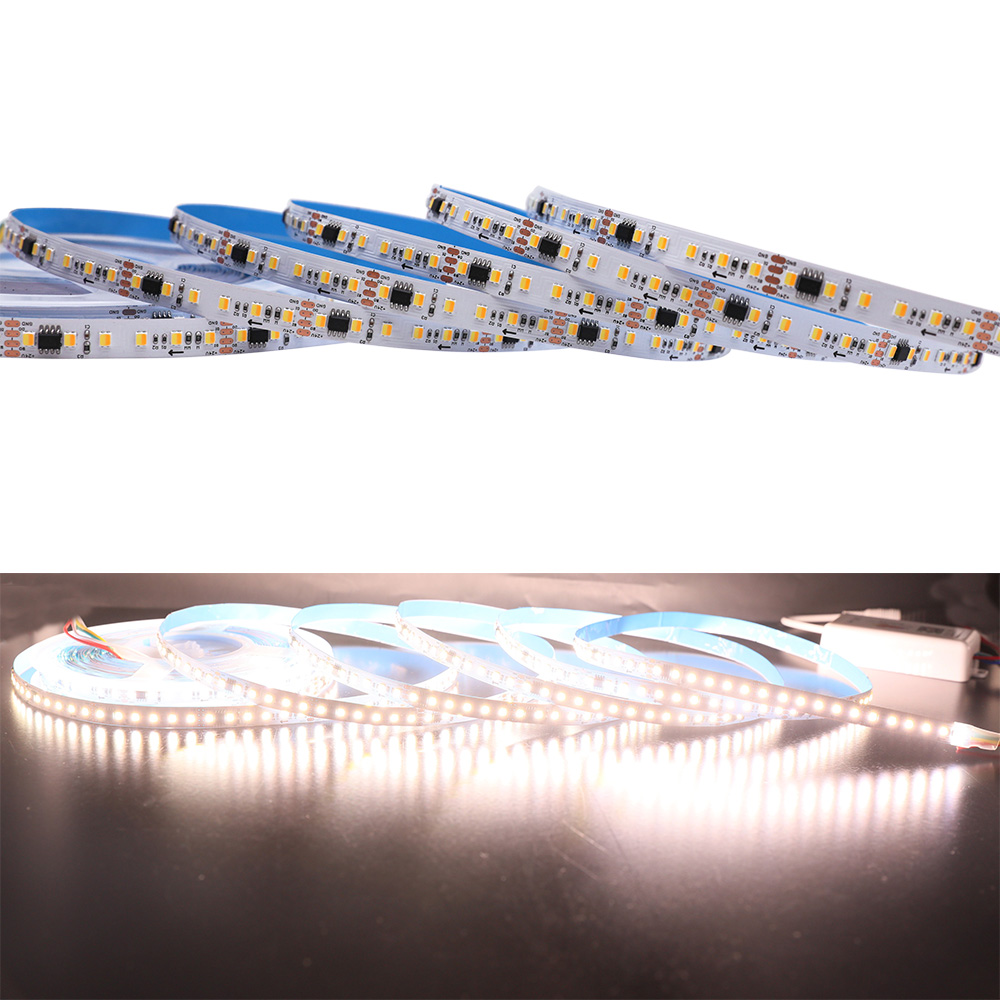 WS2818 WWA Addressable White LED Strip Lights 12V